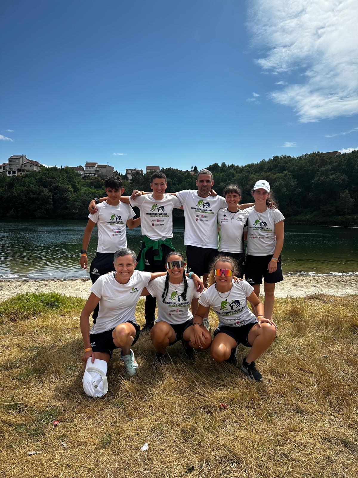 Cinco medallas para el Pirag&uuml;ismo Pamplona en el Campeonato de Espa&ntilde;a de Marat&oacute;n Corto y Largo de verano